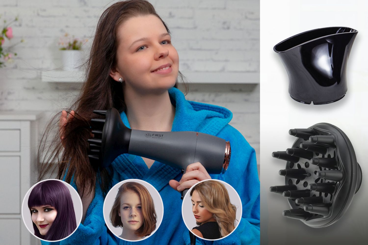 2200 W, Ionen, schonendes Styling & gleichmäßige Wärmeverteilung