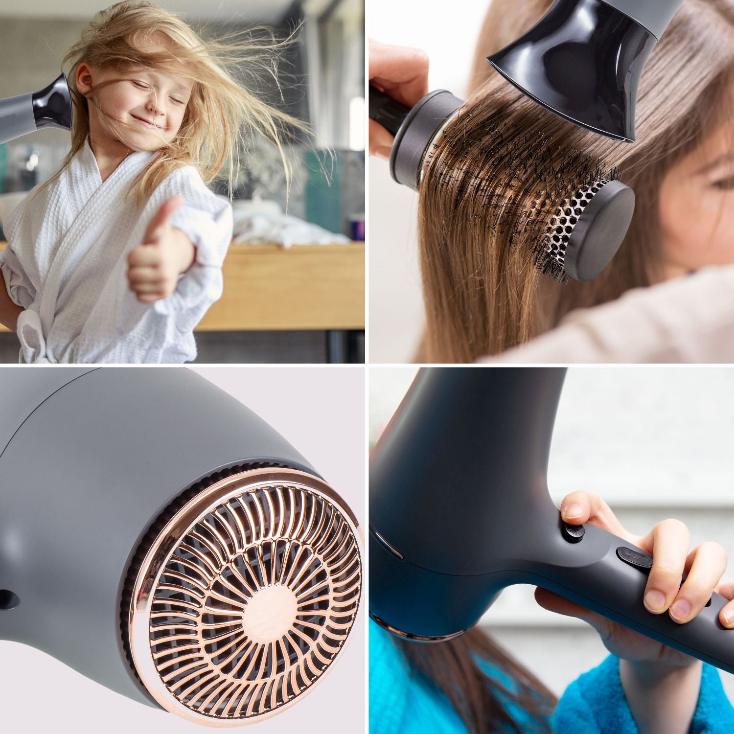 2200 W, Ionen, schonendes Styling & gleichmäßige Wärmeverteilung