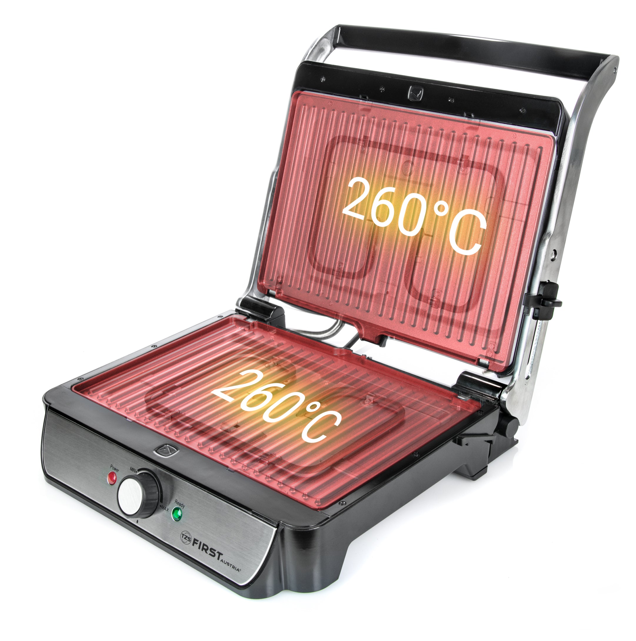 Tischgrill, Elektrogrill für den Tischgebrauch, Grillplatte