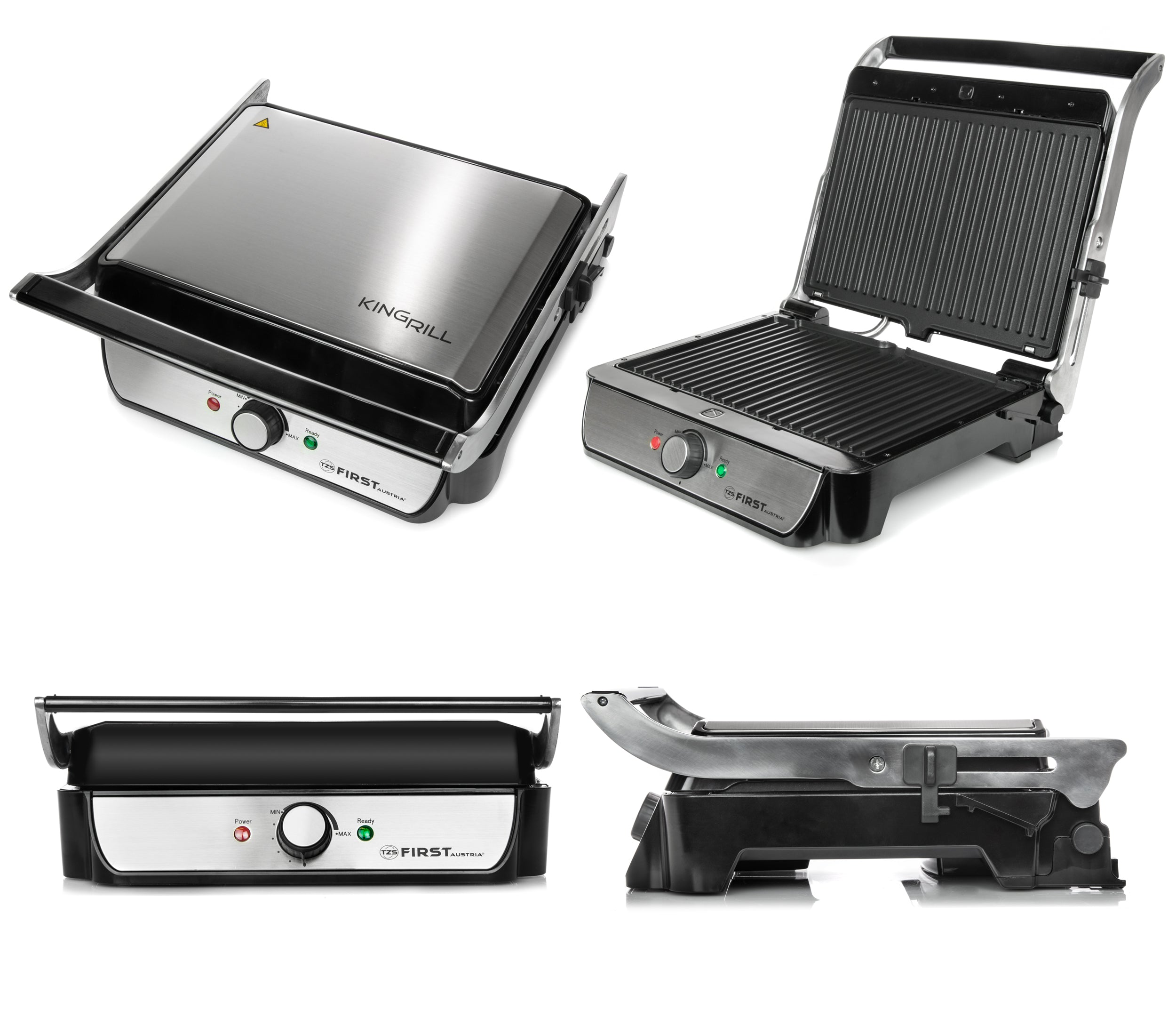 Tischgrill, Elektrogrill für den Tischgebrauch, Grillplatte