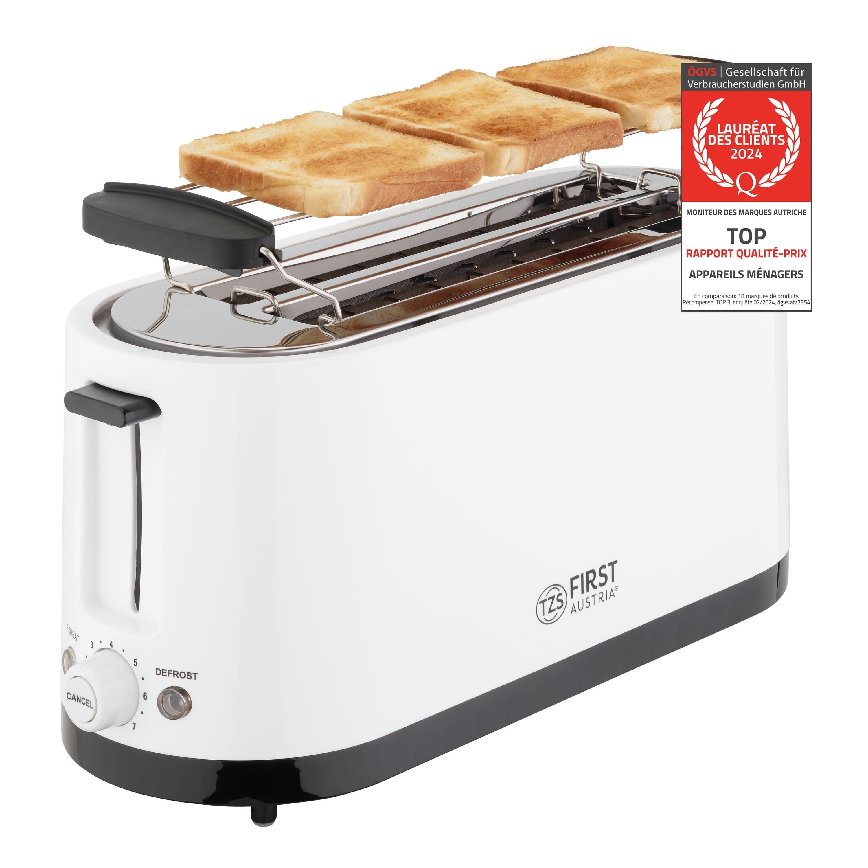 1400W - 4 Scheiben