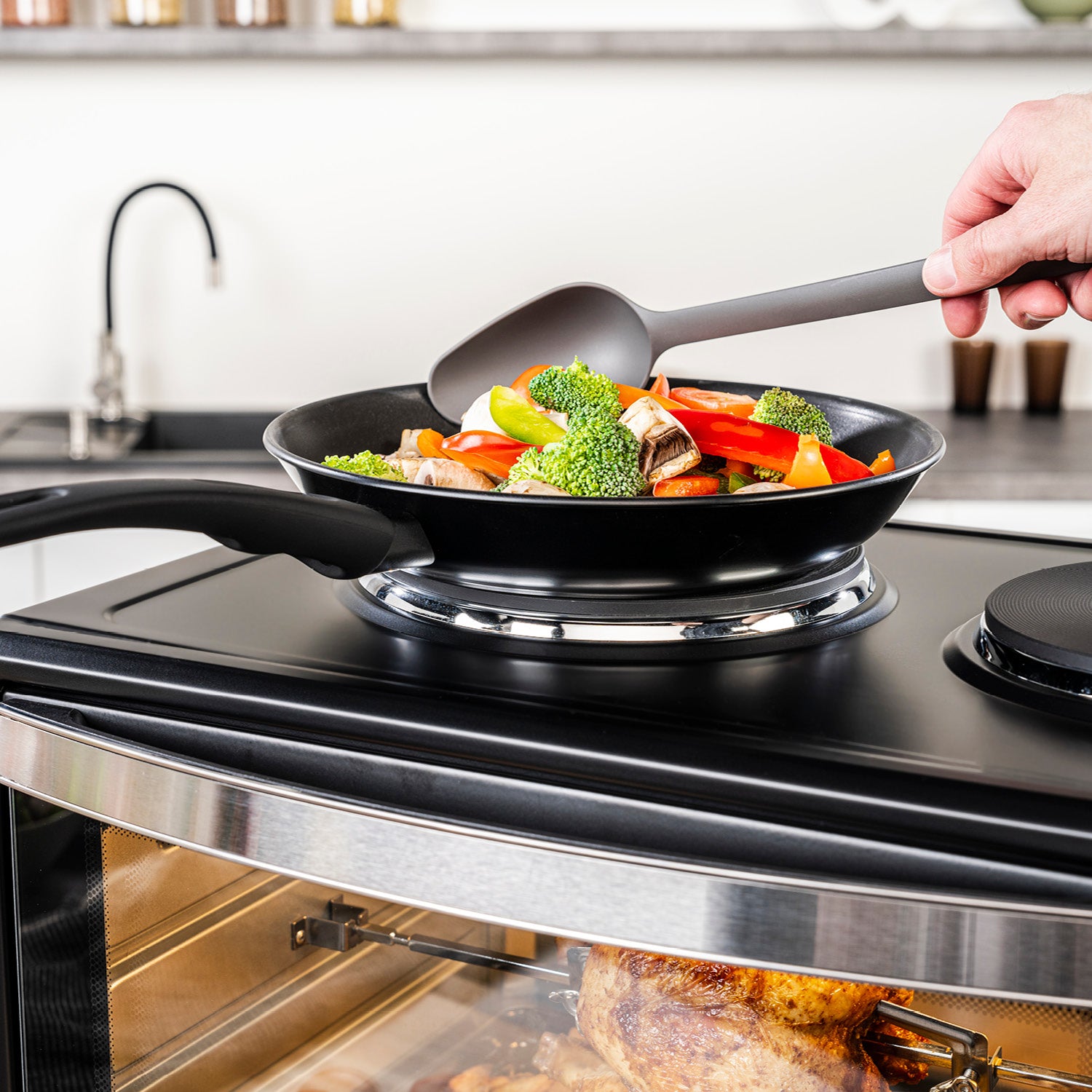 Mini Oven 30 L, with Hotplates, Convection