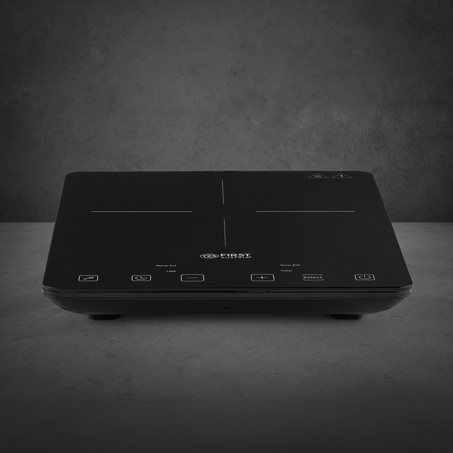 Induktionskochplatte 2000 W, Touch-Bedienung, mit Timer