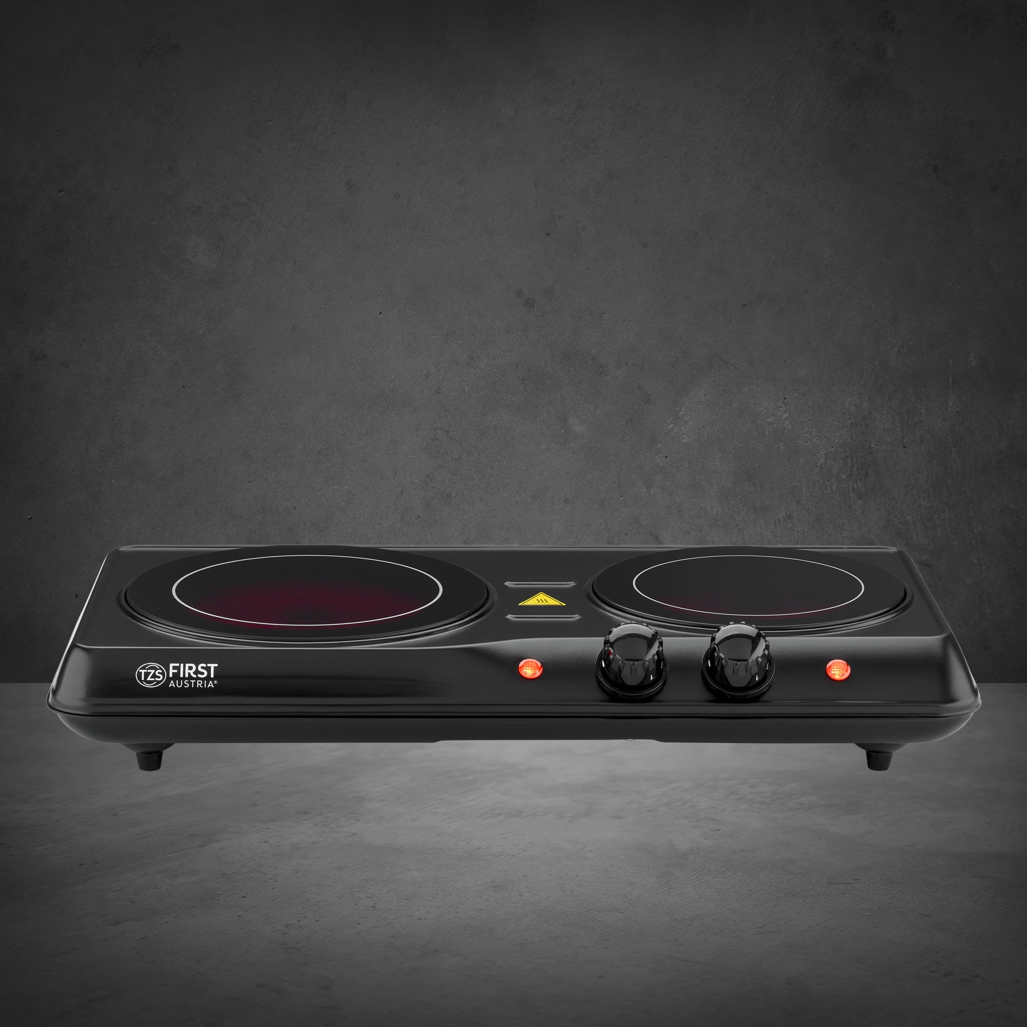 Double Infrared Hotplate 2000 W, Glass Ceramic, 19/16.5 cm