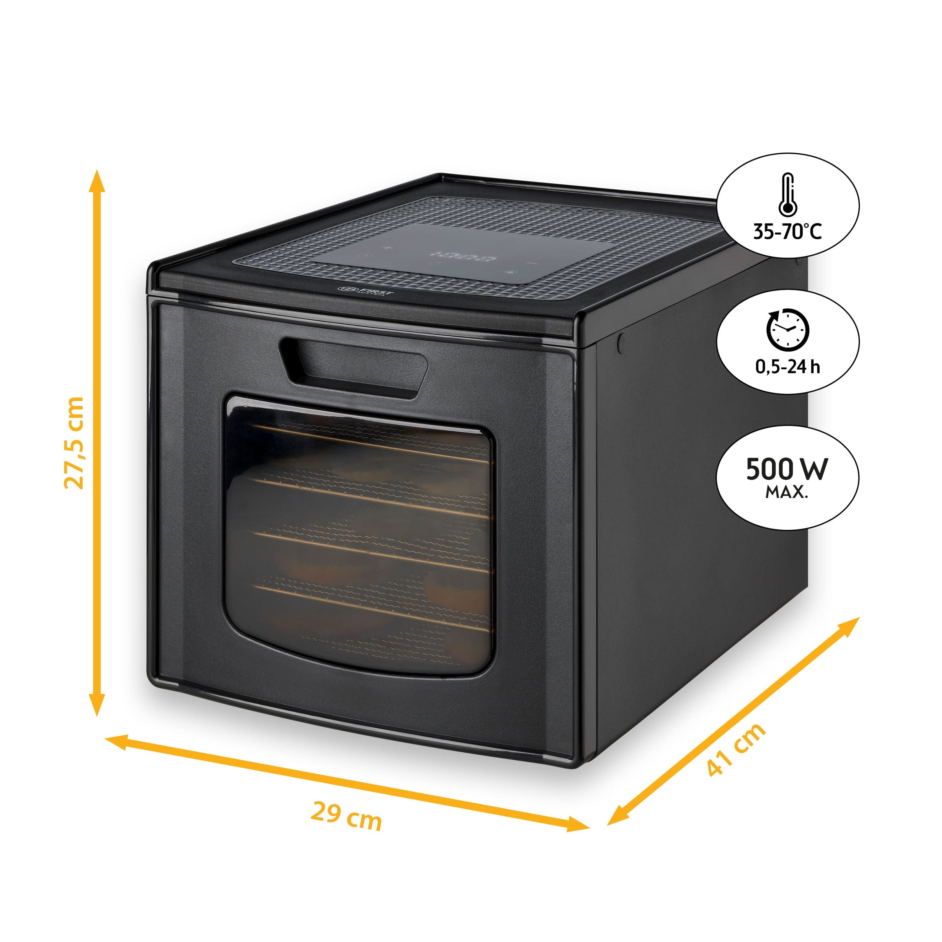 6 Etagen | Edelstahl