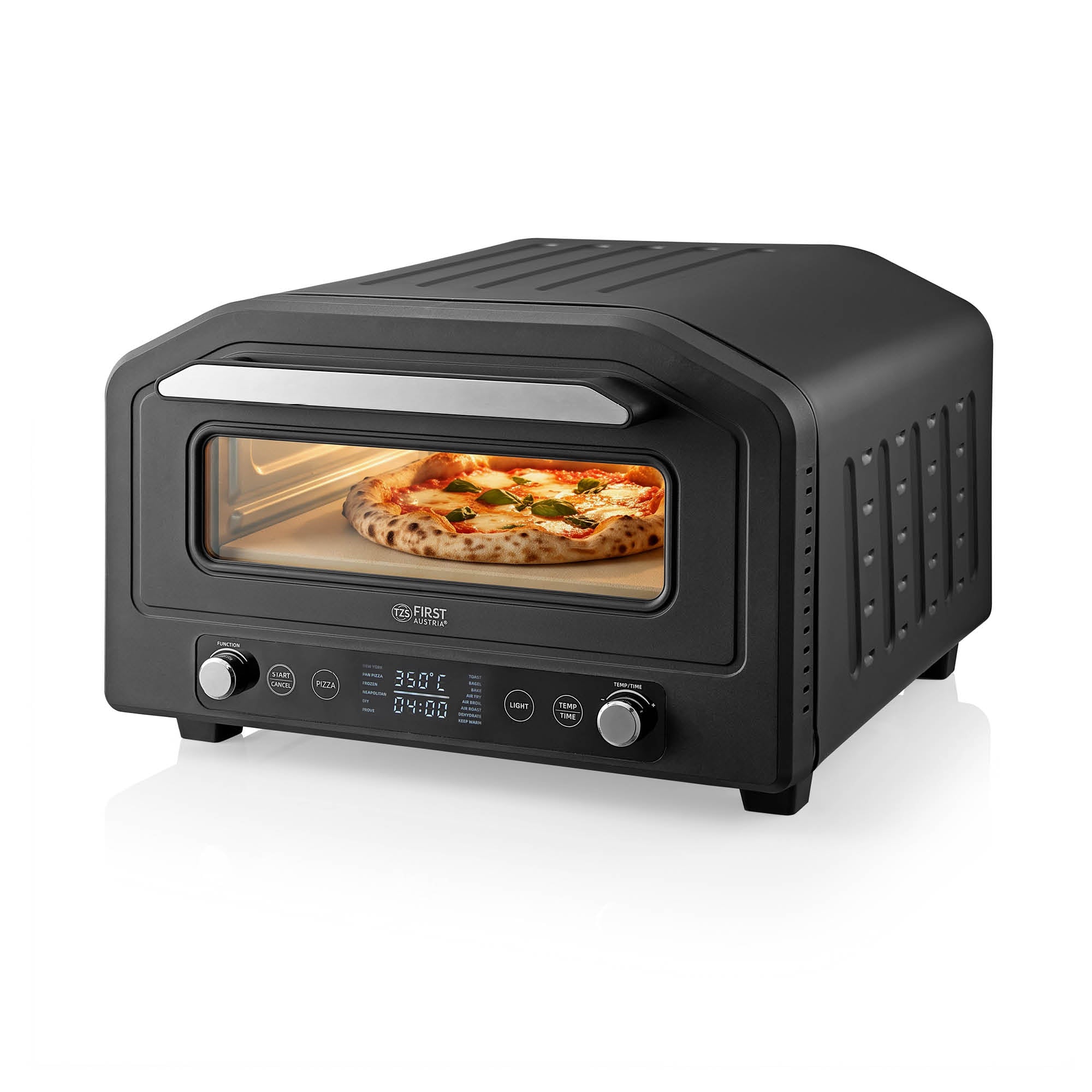 Pizza oven, 18L, 6 Pizza programs, Digital control panel