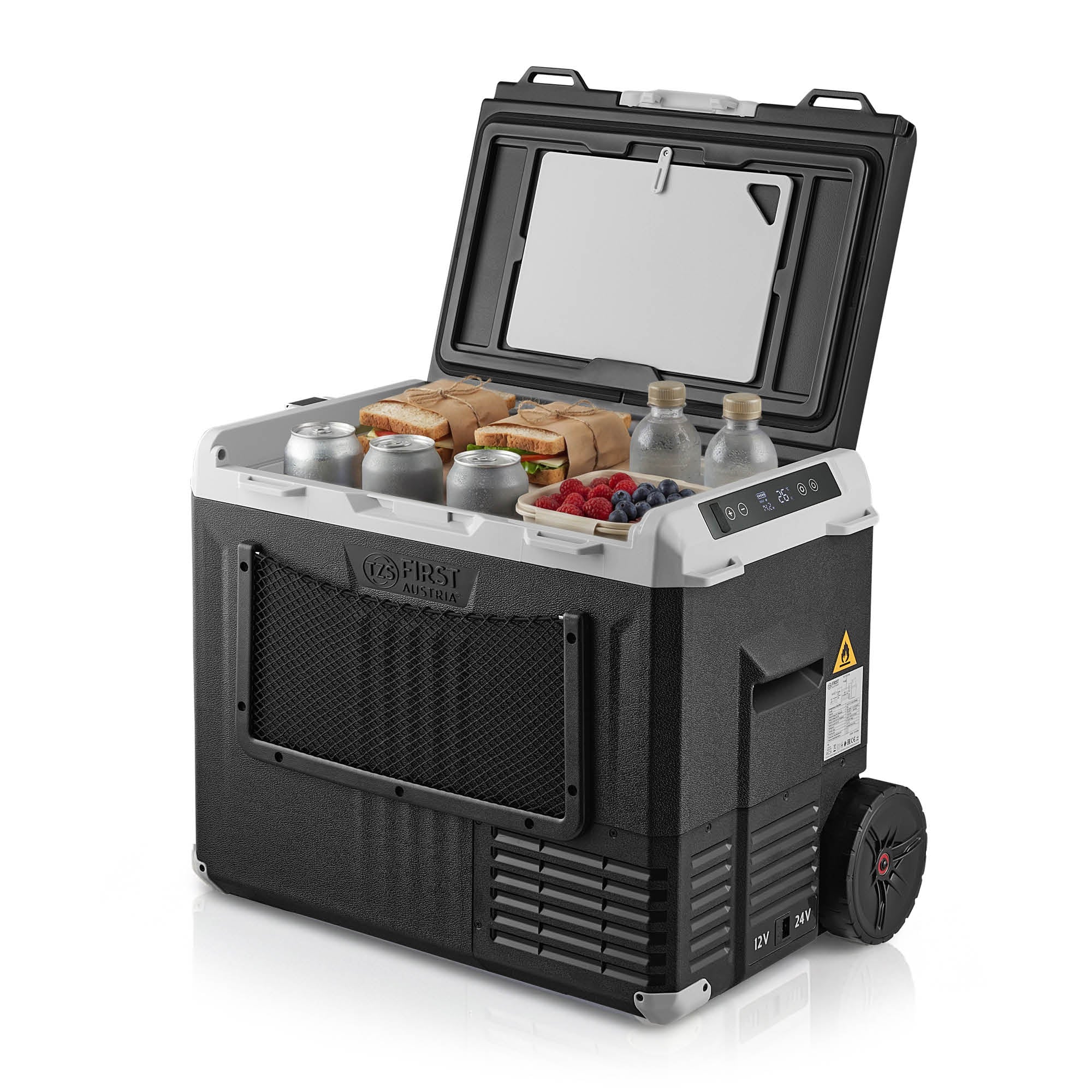 Kompressor-Kühlbox 40L, mit App-Steuerung, Trolleyfunktion