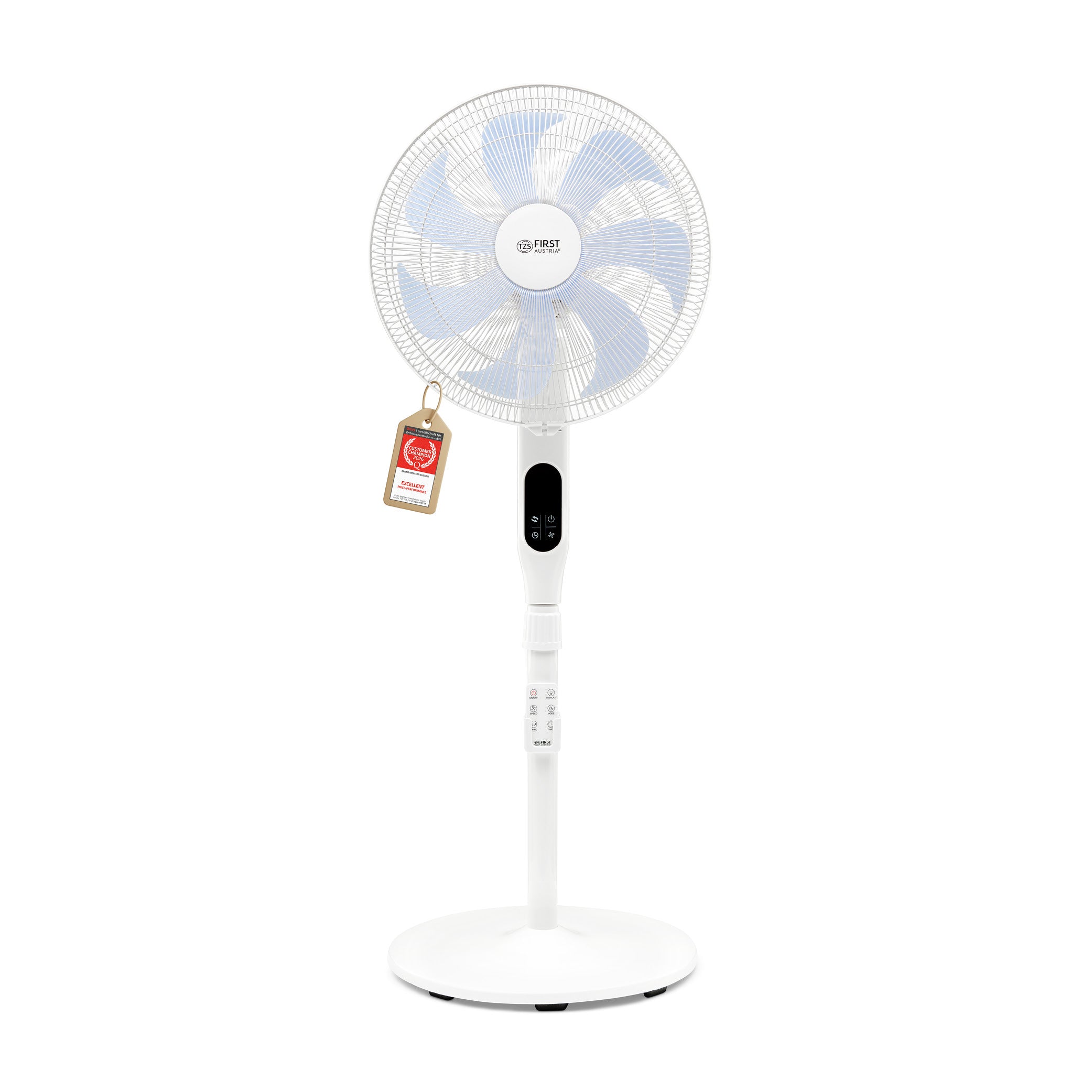 Standventilator 60 W, 7 Flügelblätter, 35 cm