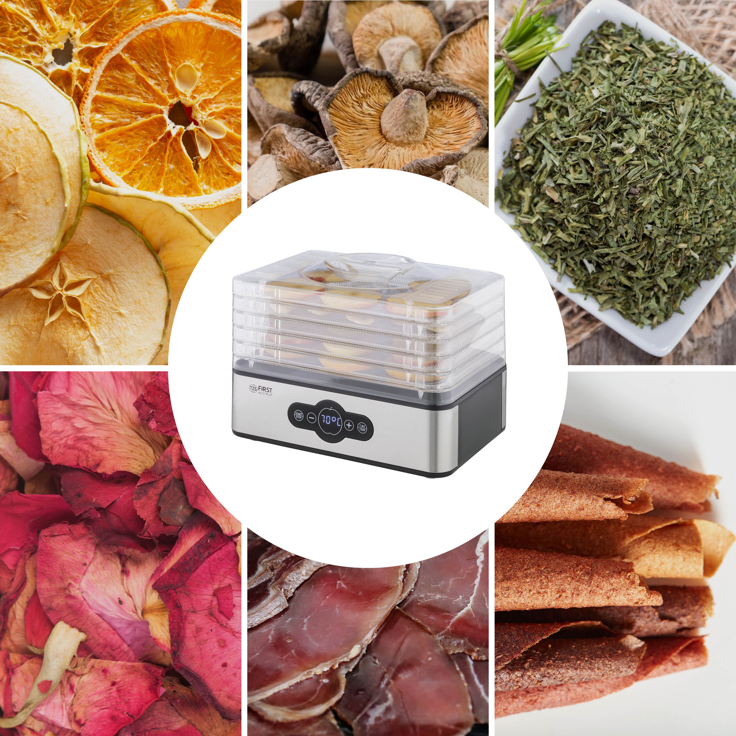 5 Etagen | Edelstahl