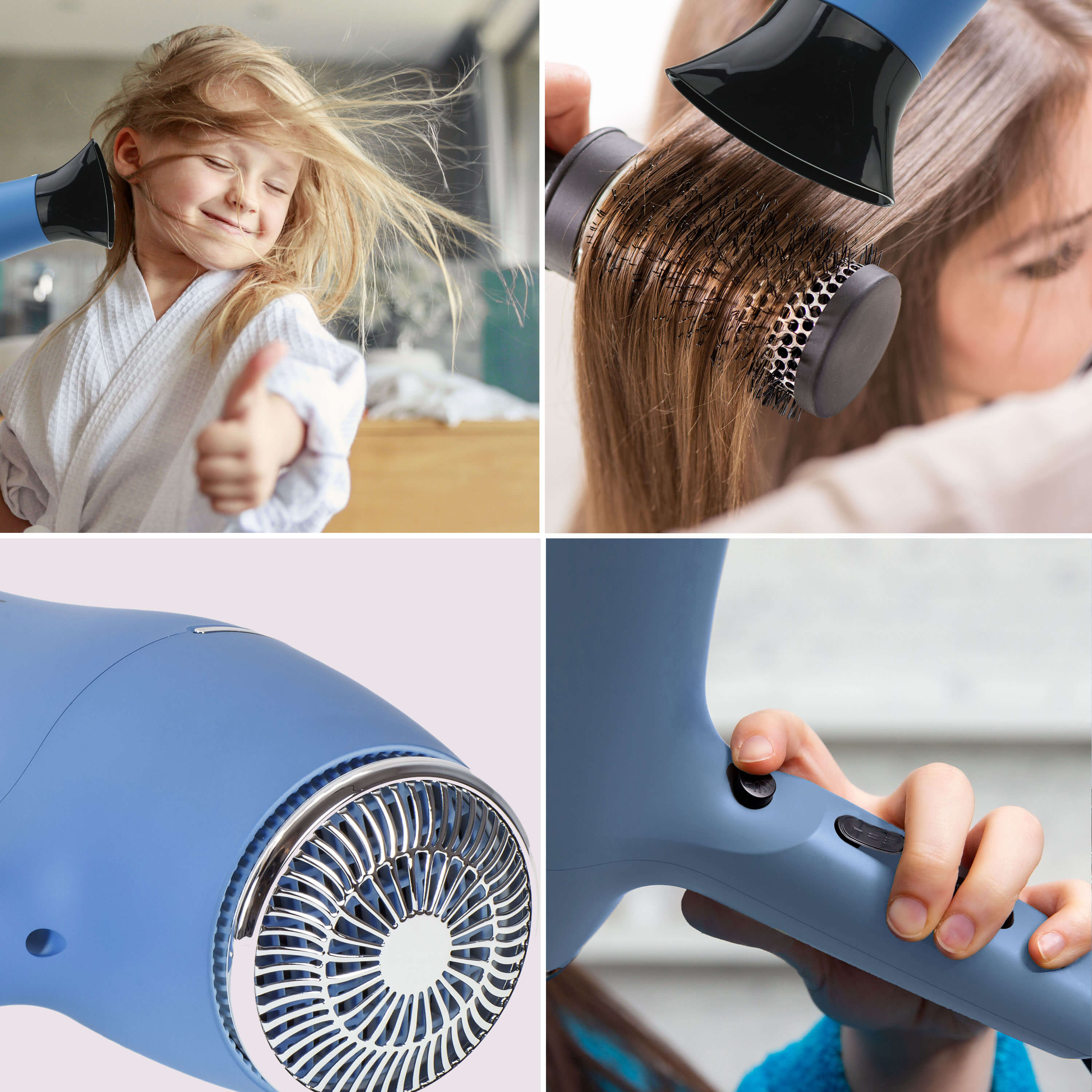 2200 W, Ionen, schonendes Styling & gleichmäßige Wärmeverteilung