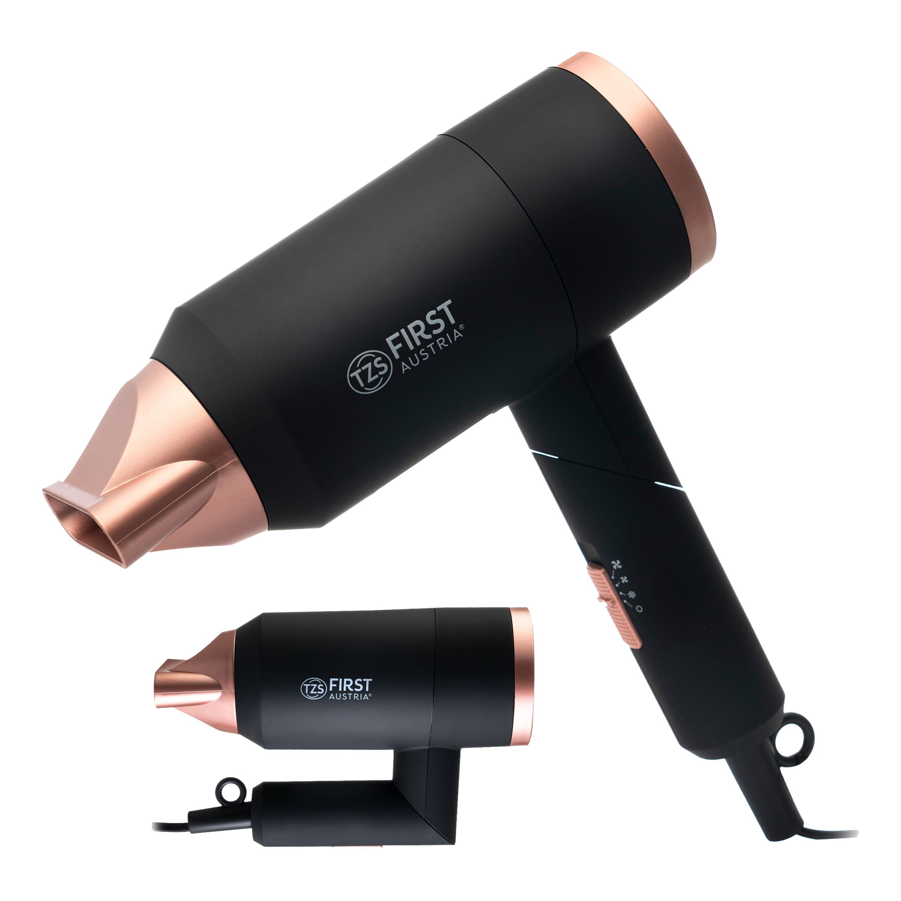 Travel Hair Dryer 450 g, Foldable Handle, Ionic Technology