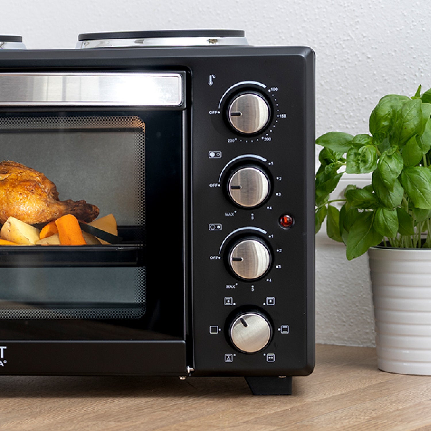 Mini Oven 30 L, with Hotplates, Convection