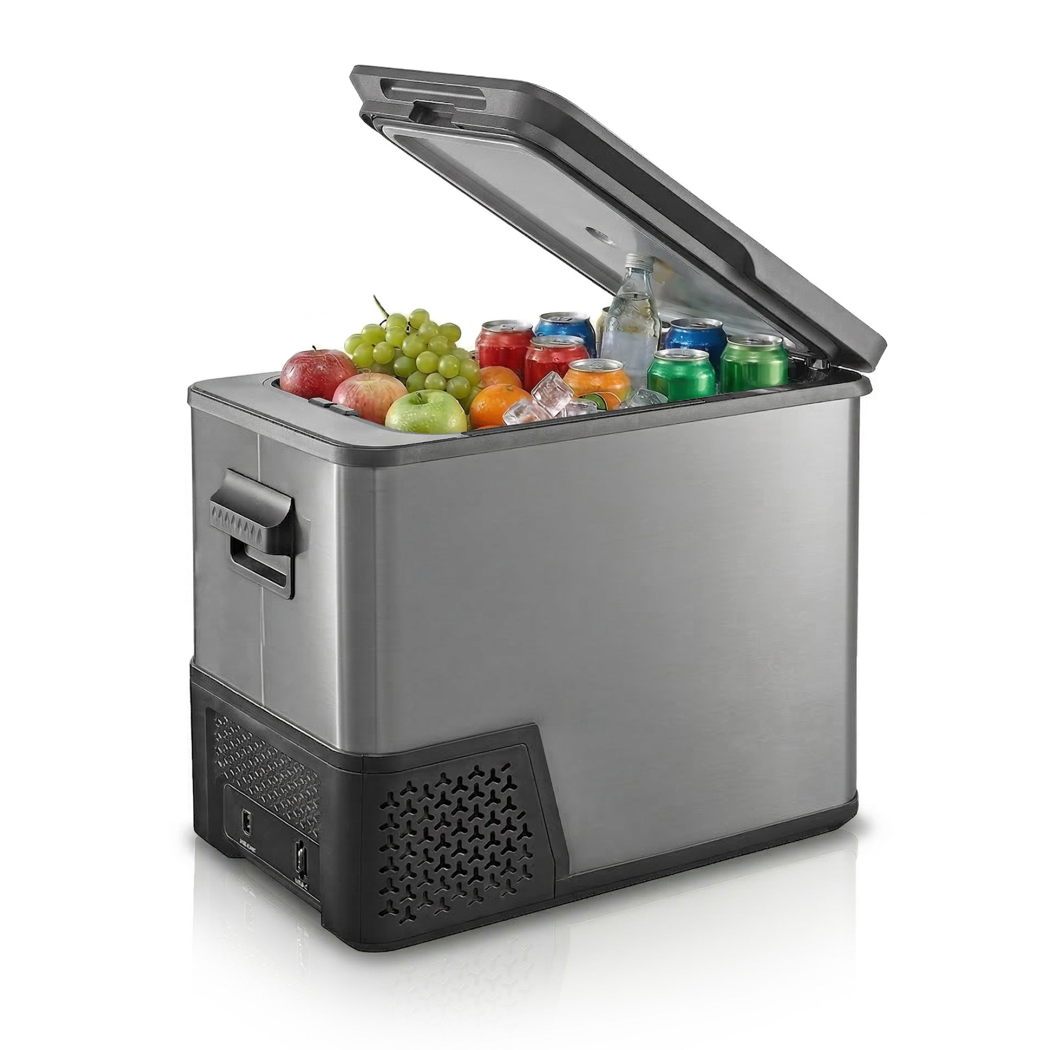 Kompressor-Kühlbox 38L, Dark Steel, Anti-Fingerprint