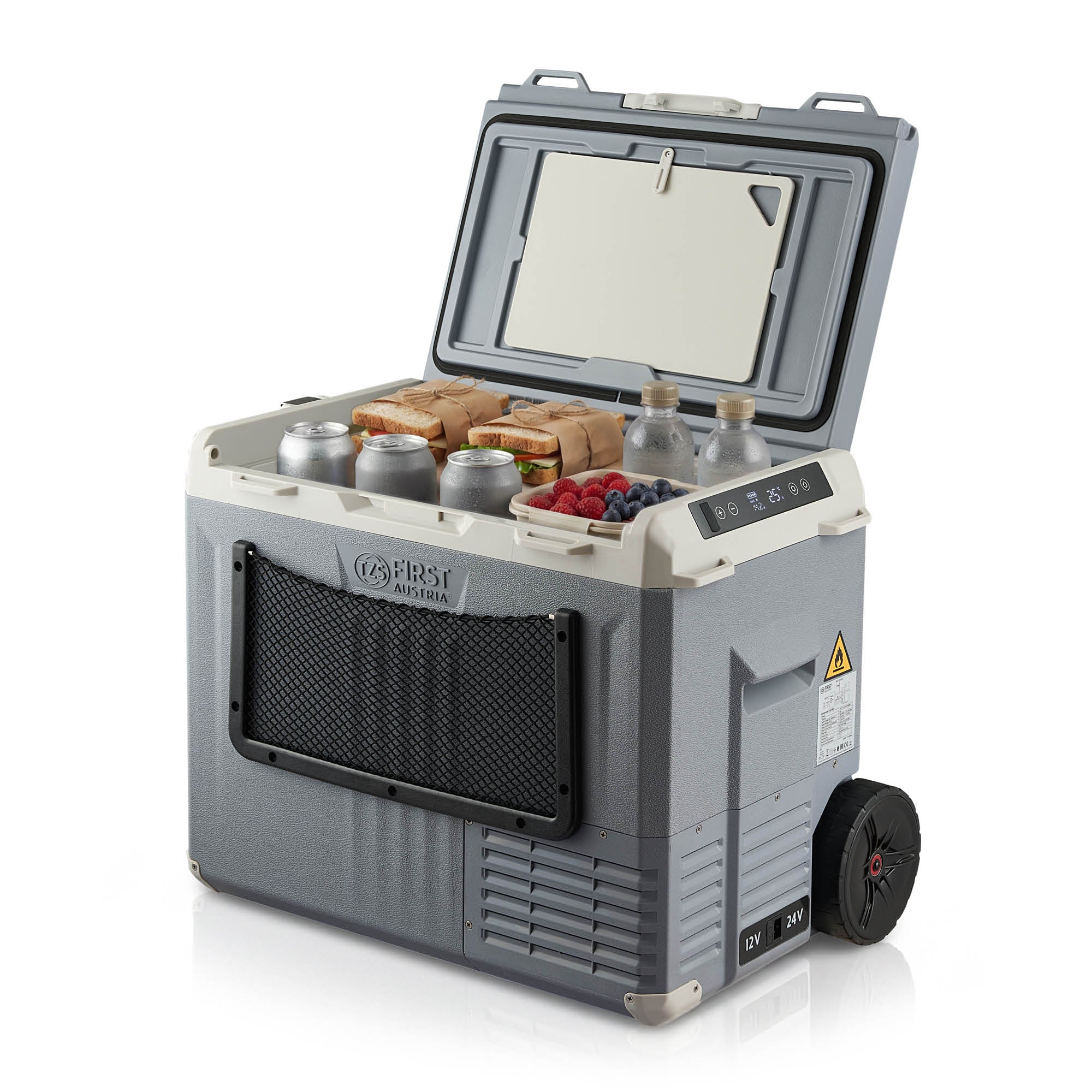 Kompressor-Kühlbox 40L, mit App-Steuerung, Trolleyfunktion