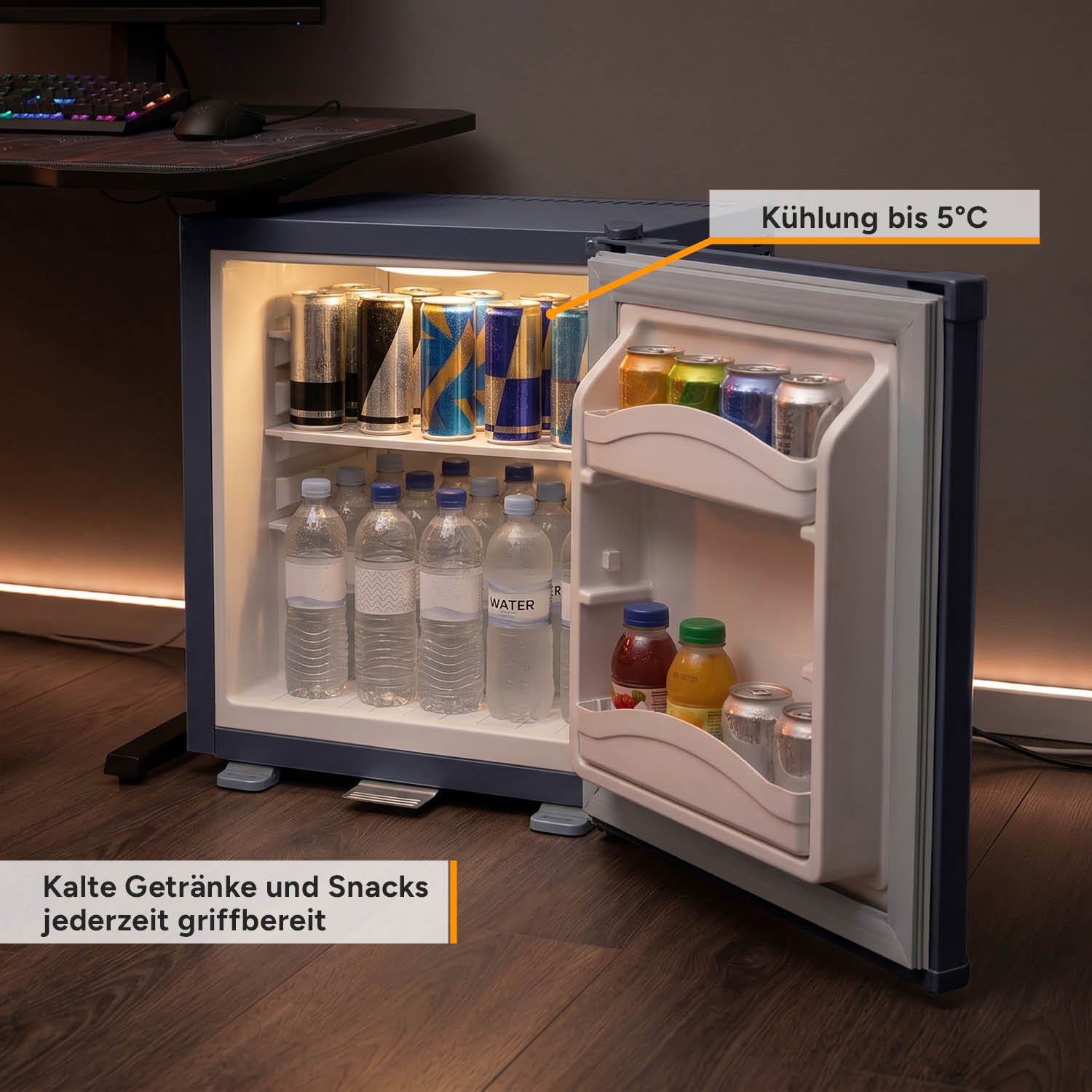 Mini-Fridge 30 L - Matte Black
