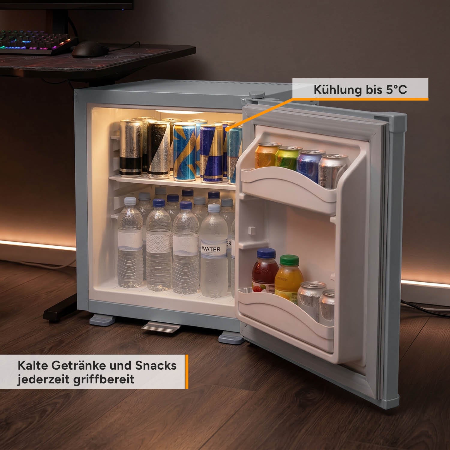 Mini-Fridge 30 L - Matte Black
