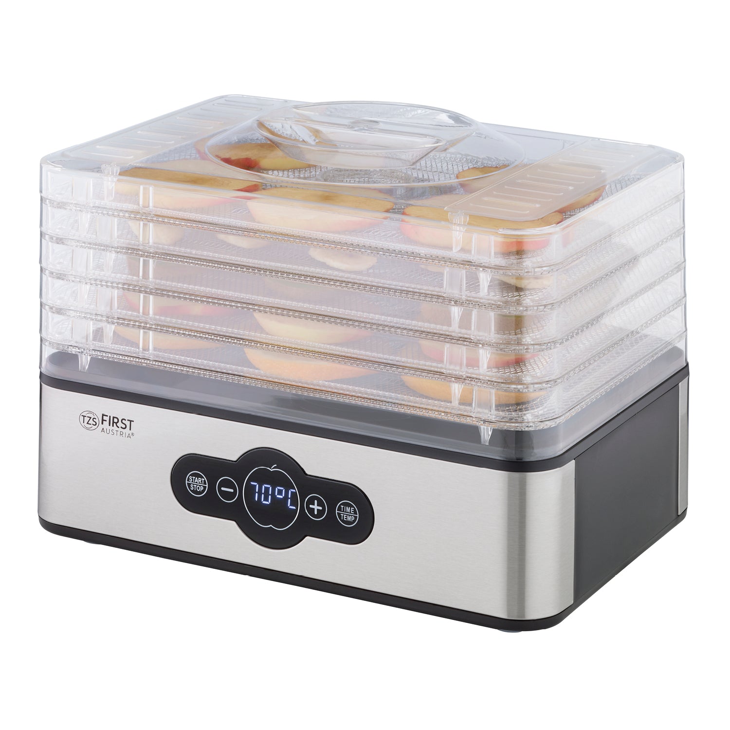 5 Etagen | Edelstahl