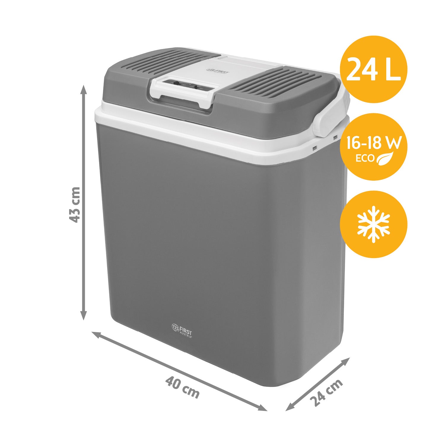 Electric Cool Box 24L, with Cooling & Warming Function