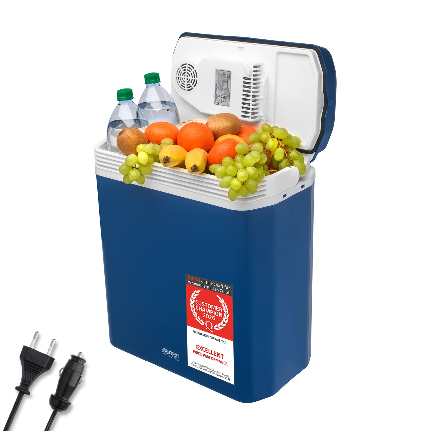 kafukuページ Electric Cool Box 24L, with Cooling & Warming Function