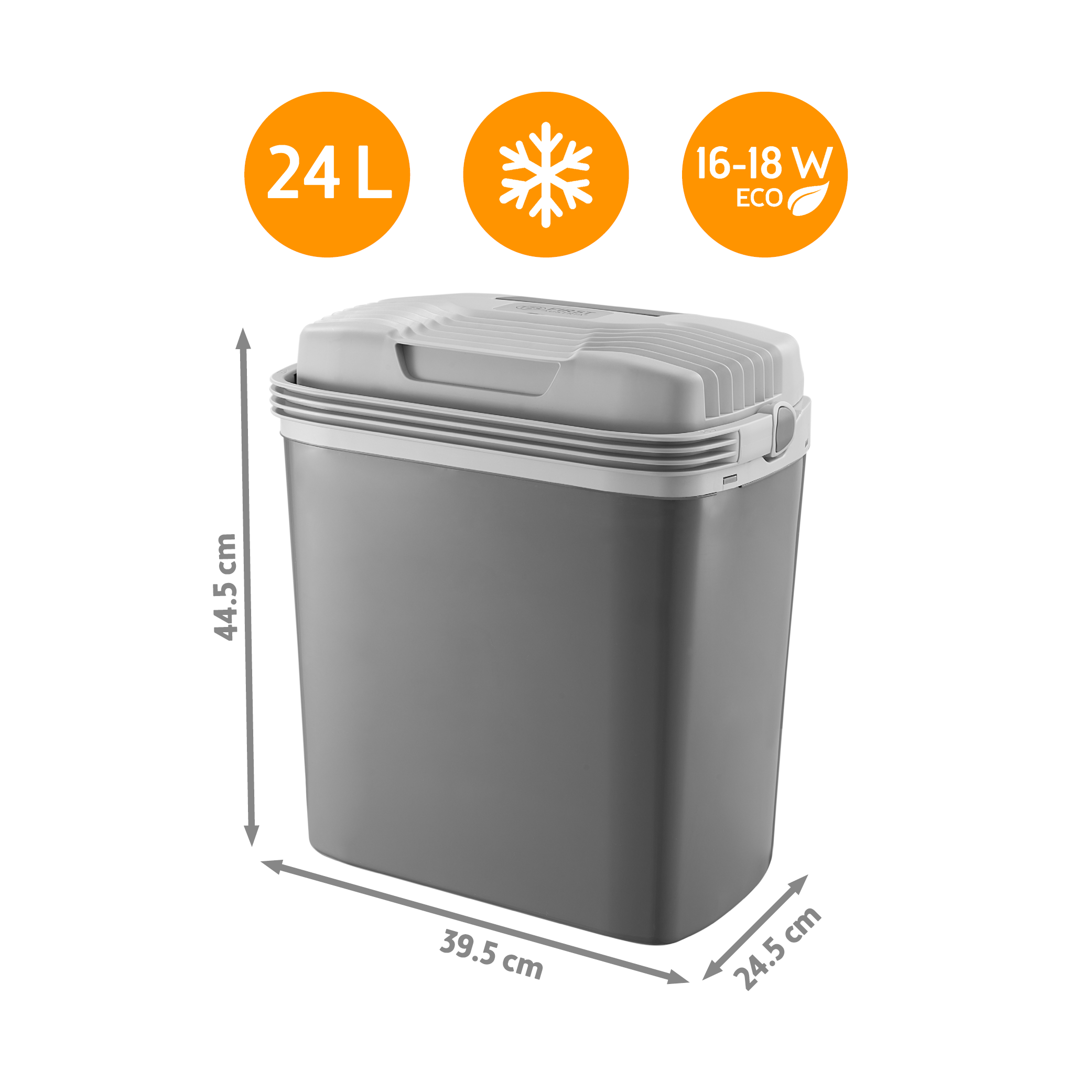 Thermoelektrische Kühlbox 19L, Kühlen & Wärmen, 3-fach Stromversorgung