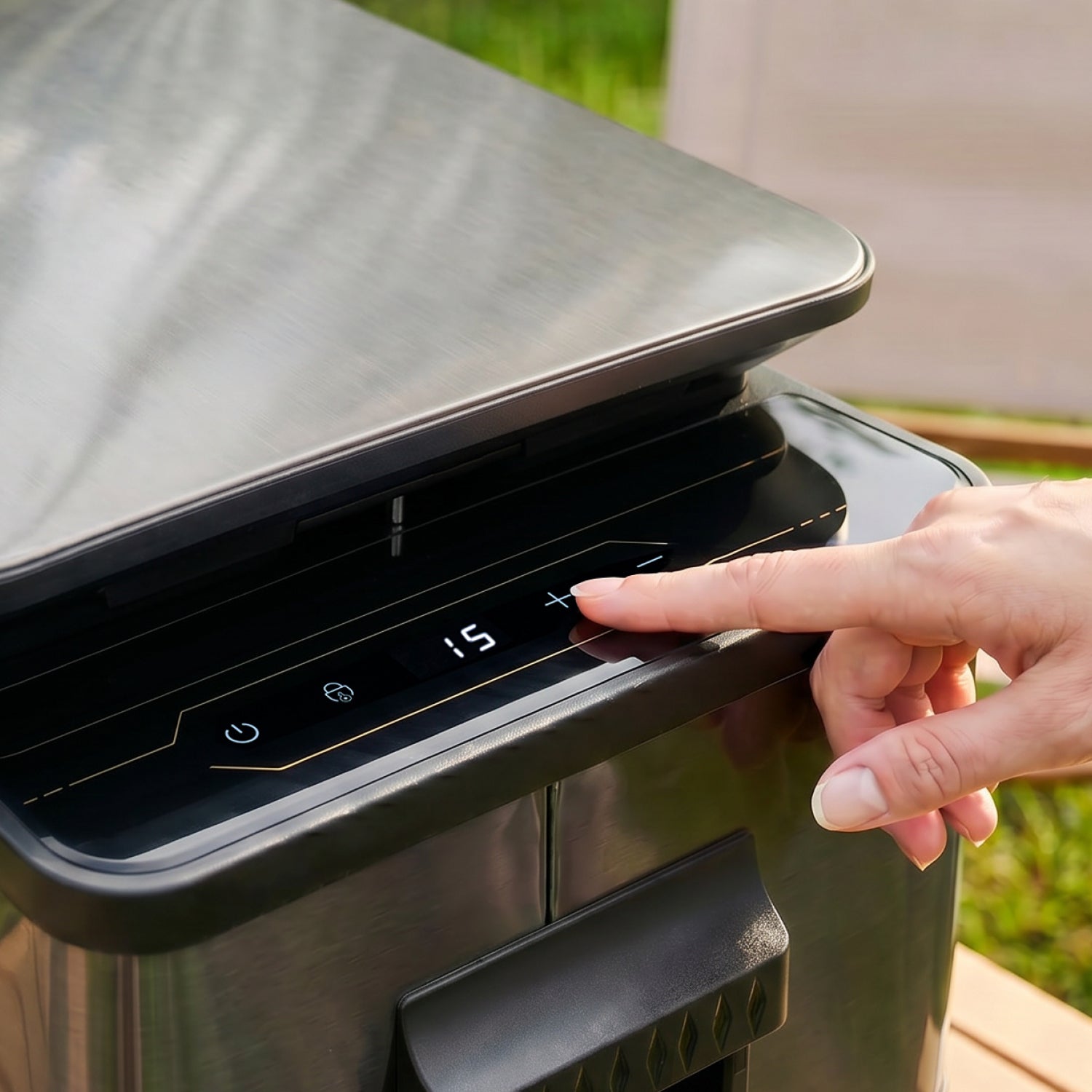 Compressor Cool Box 38 L, Dark Steel, Anti-Fingerprint