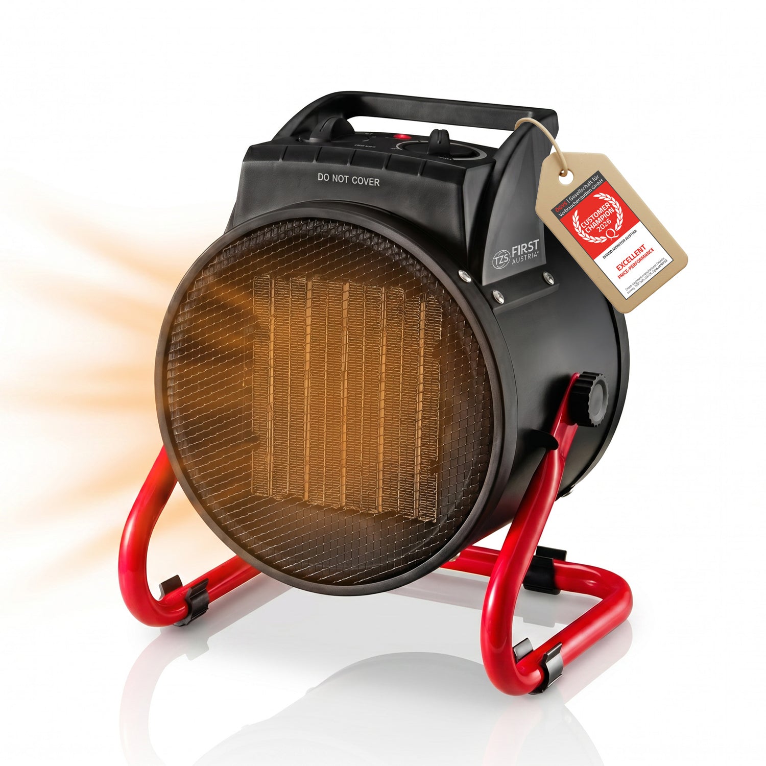 Keramik-Heizlüfter, 3000 W, mit Thermostatfunktion