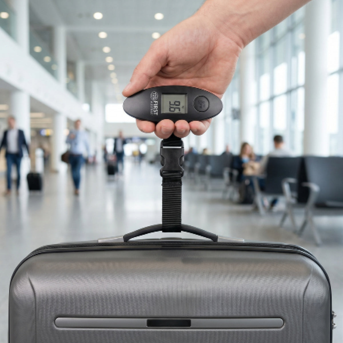 Digitale Kofferwaage 40 kg, präzise Messung, Tara-Funktion