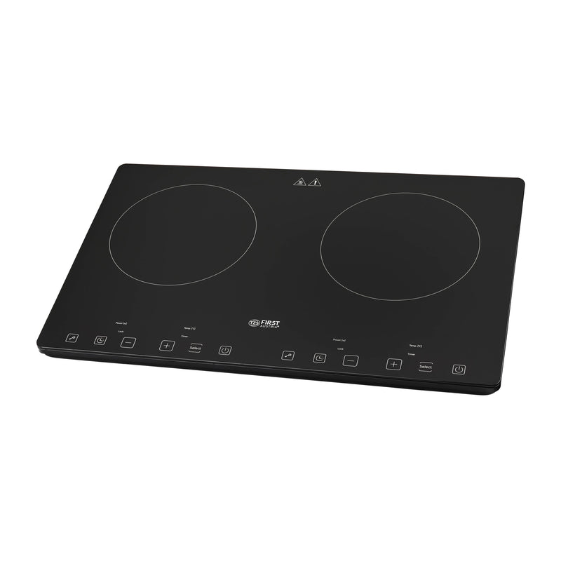 Doppel-Induktionskochplatte 3400 W, Touch-Bedienung, mit Timer