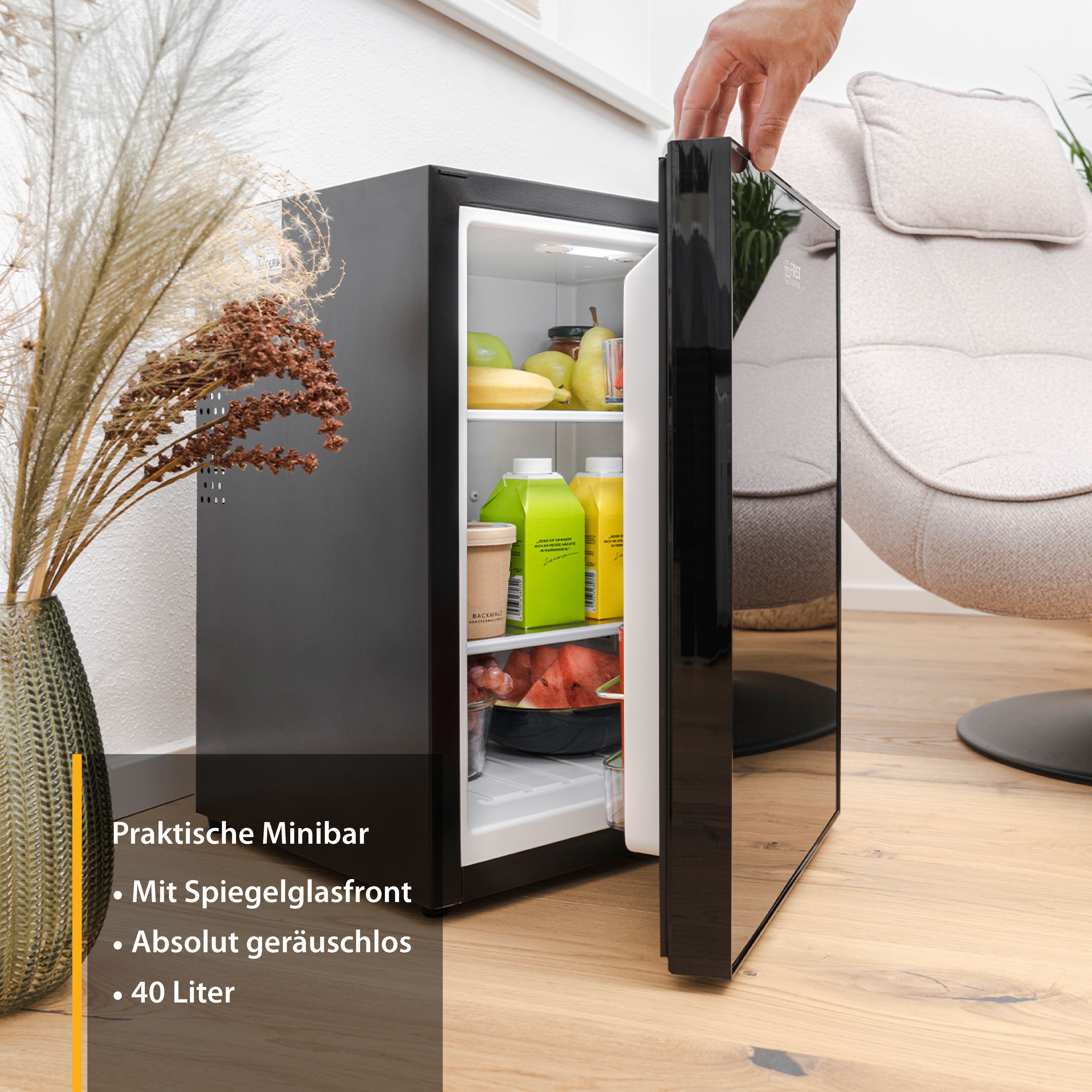 Minikühlschrank 40L | Glasfront