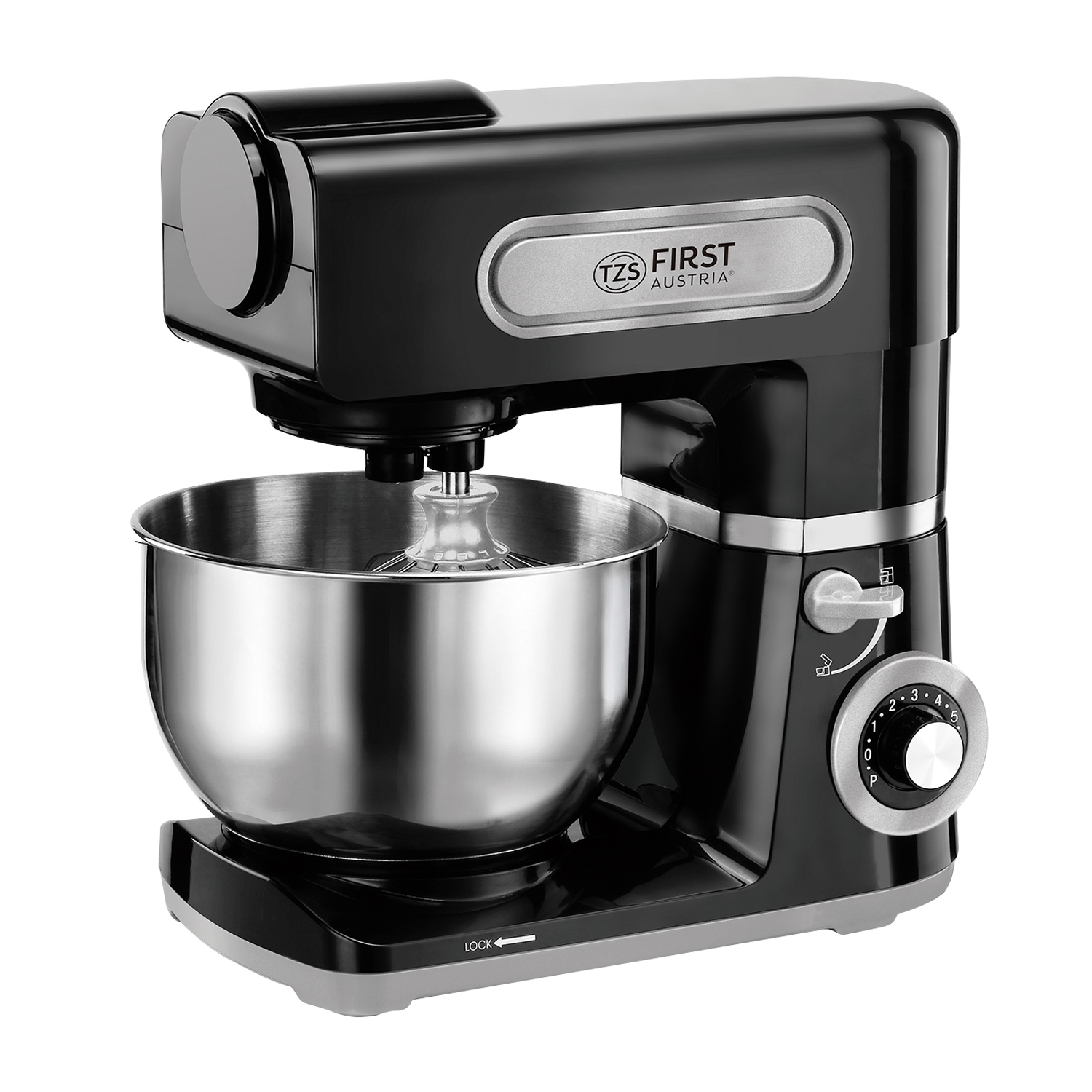 Teigknetmaschine 1500 Watt | 6 Liter Edelstahlschüssel Teigknetmaschine 1500 Watt | 6 Liter Edelstahlschüssel